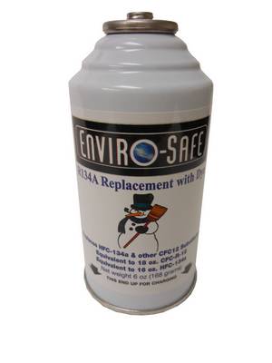 ENVIROSAFE 12a AC Refrigerant Replacement Kit With Oil, Service Hose & R12 Adapter For 1995 & Older Cars