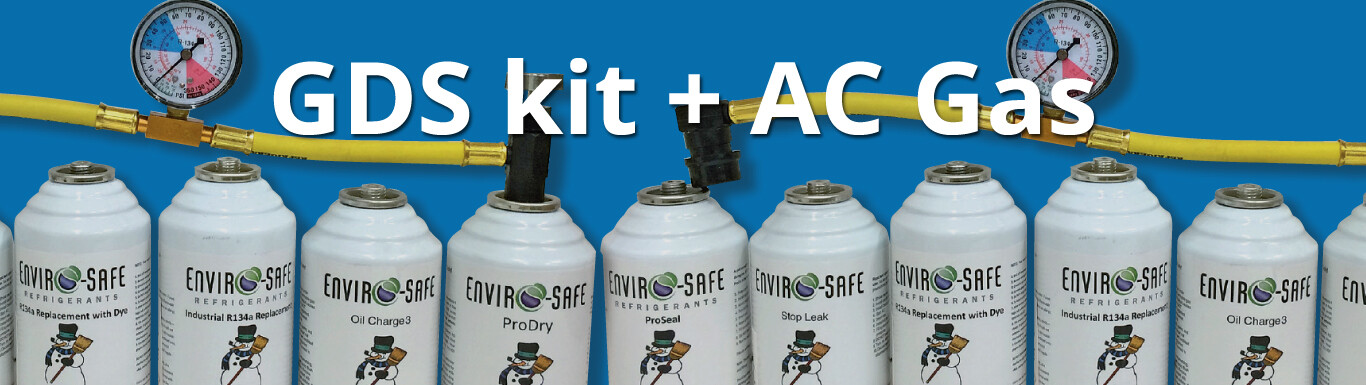 GDS Kit + AC Gas. Till e-handel / Butik